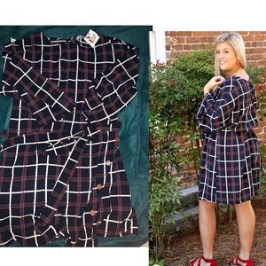 Plaid Dress
